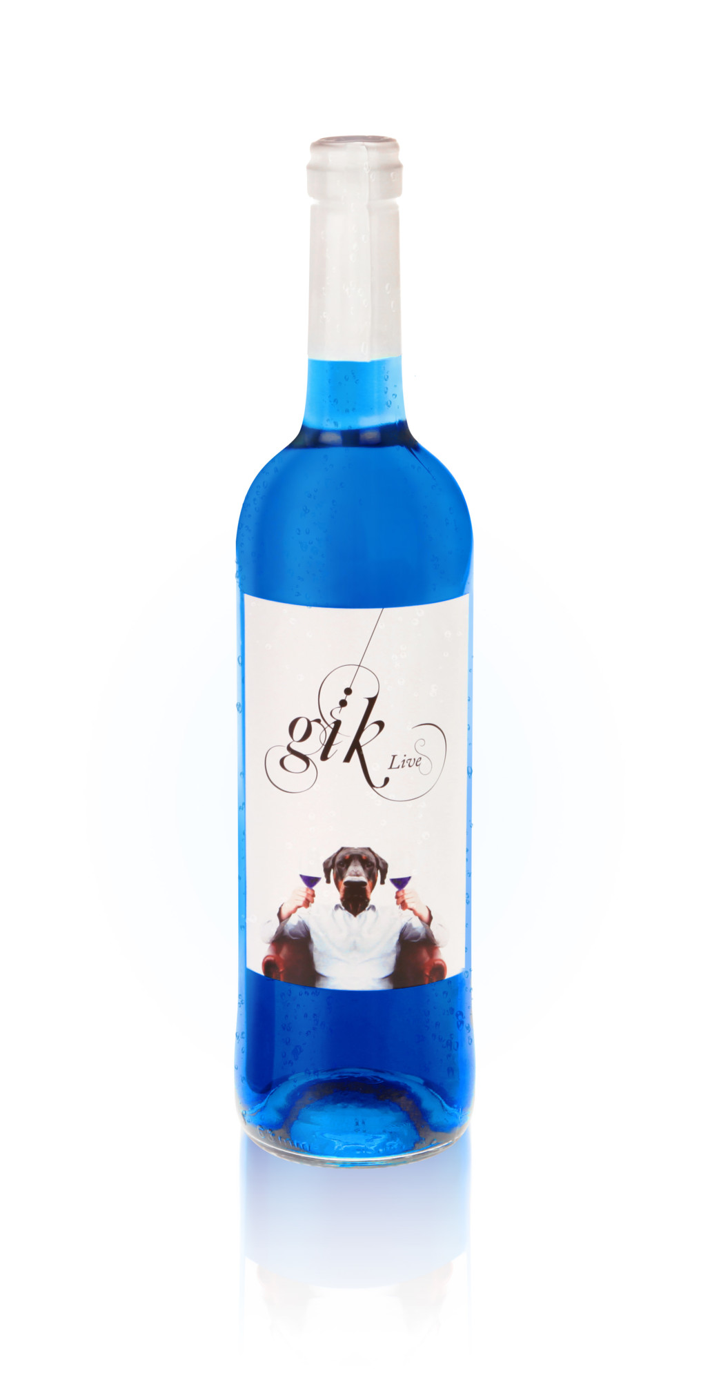 Vino original que tal vez no conozcas - Vino azul